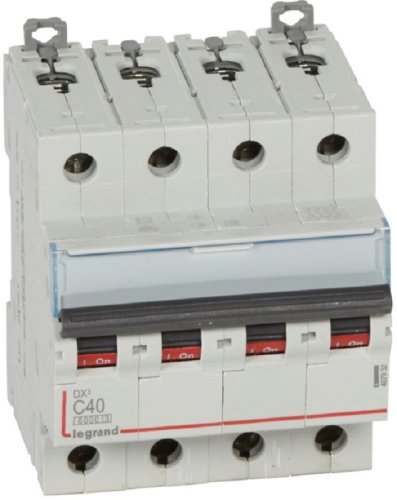 Выключатель автоматический Legrand DX3-E 6000 4п 40А C 6кА фото Выключатель автоматический Legrand DX3-E 6000 4п 40А C 6кА картинка